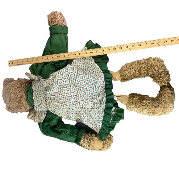 Vintage Tender Heart Treasures 1994 primitive style plush bear - Picture 7 of 7